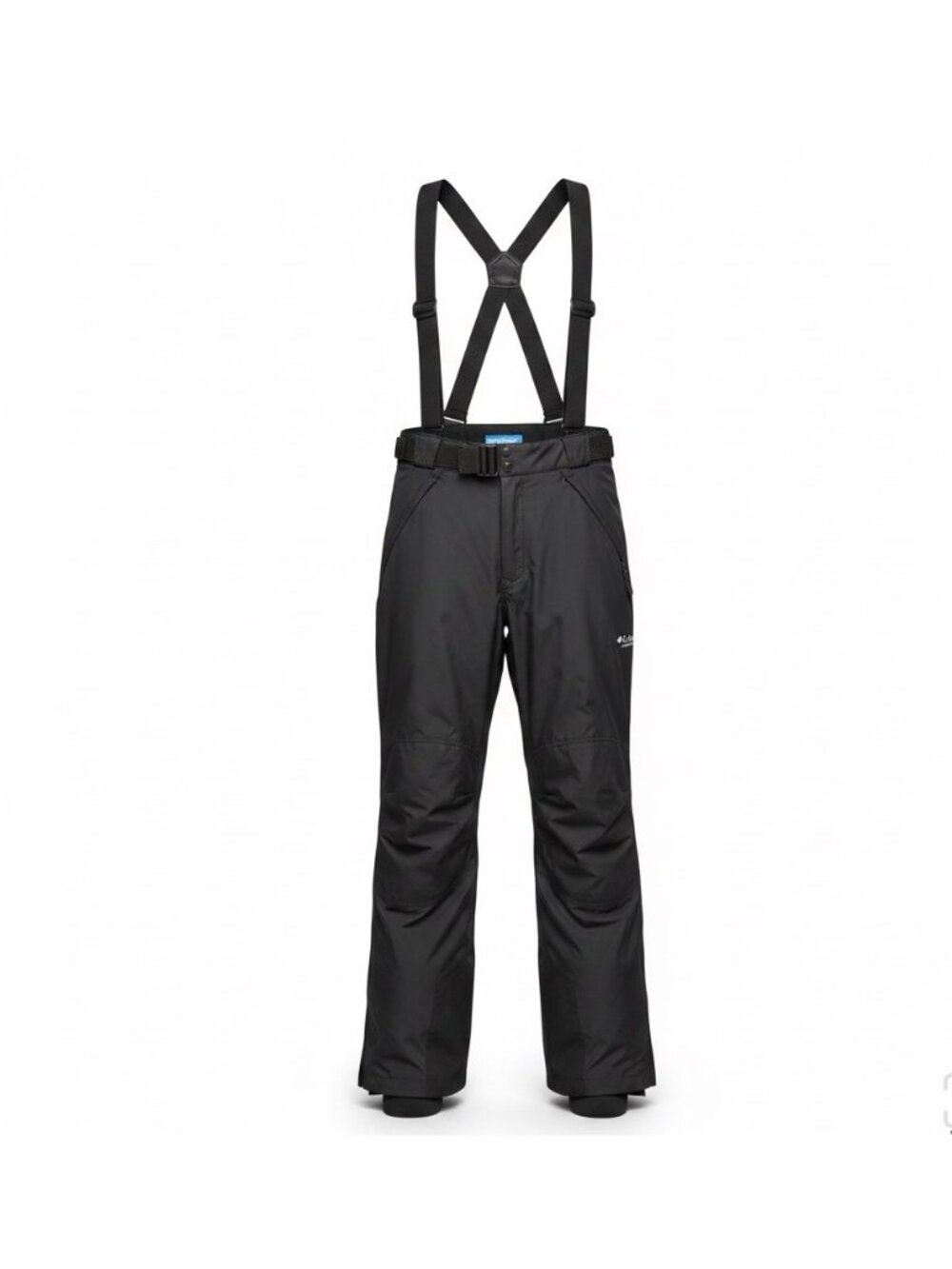 Columbia Mens Black Snow Pants W/Suspenders Insulated Waterproof Outdoor Sz XLT